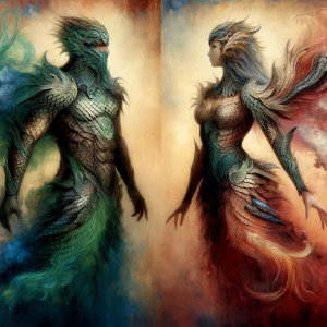 Alchemicalized Dragon Being