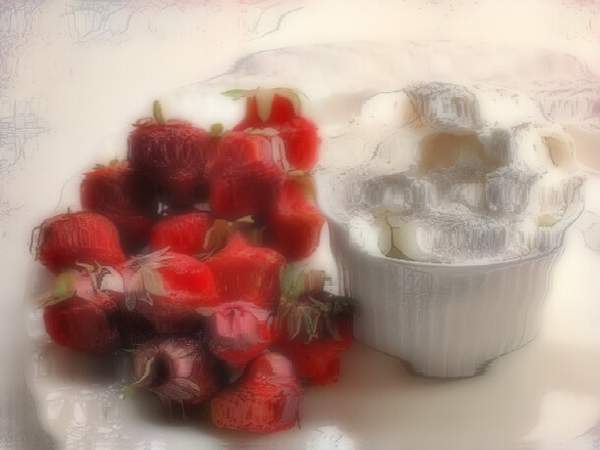 Strawberries and Cream