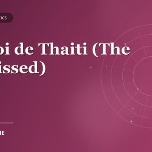 Monoi de Thaiti (The sunkissed)