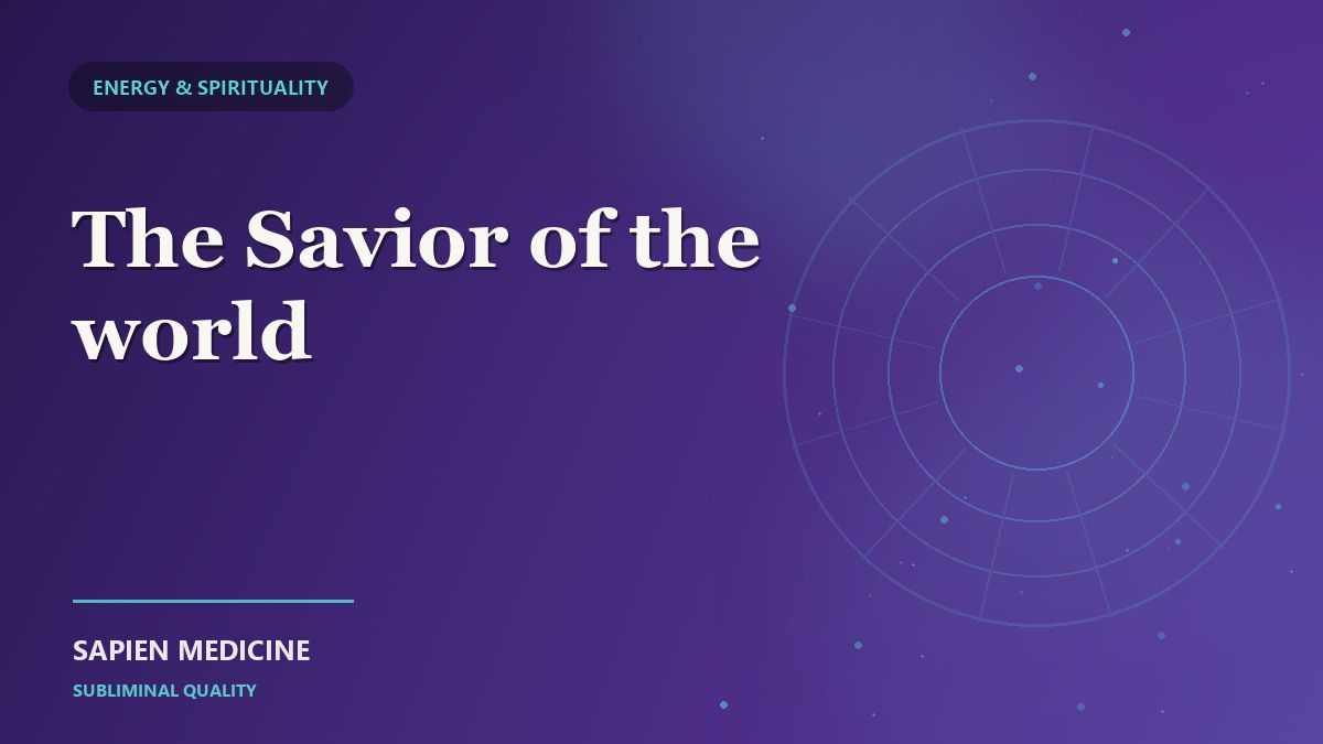 The Savior of the world