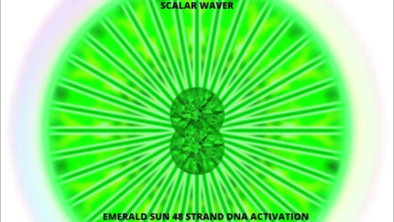 Emerald Sun 48 Strand DNA Activation +33X (Extremely Amplified Version)