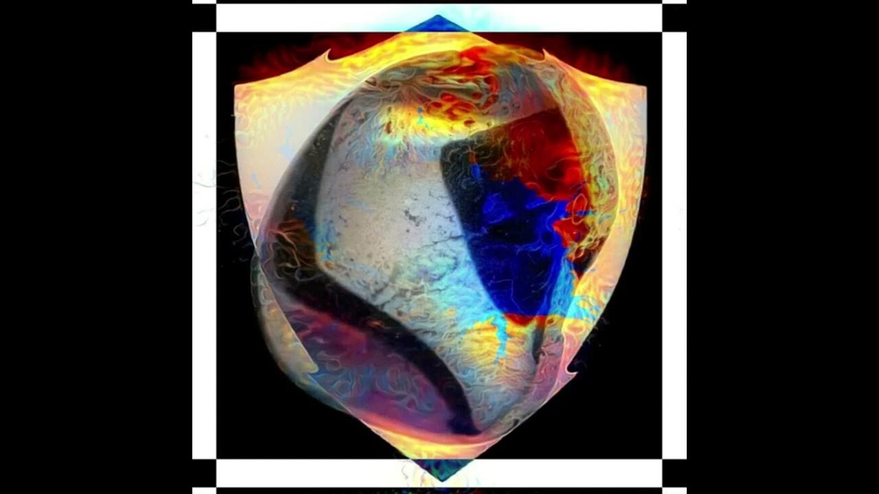 The Black Mirrored Stone Shield