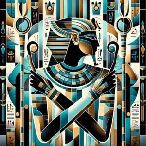 The Egyptian wands