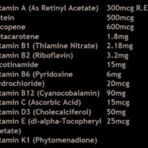 Multi vitamin Powerful Plus +11x(Extra Strong) - Sigh Energy