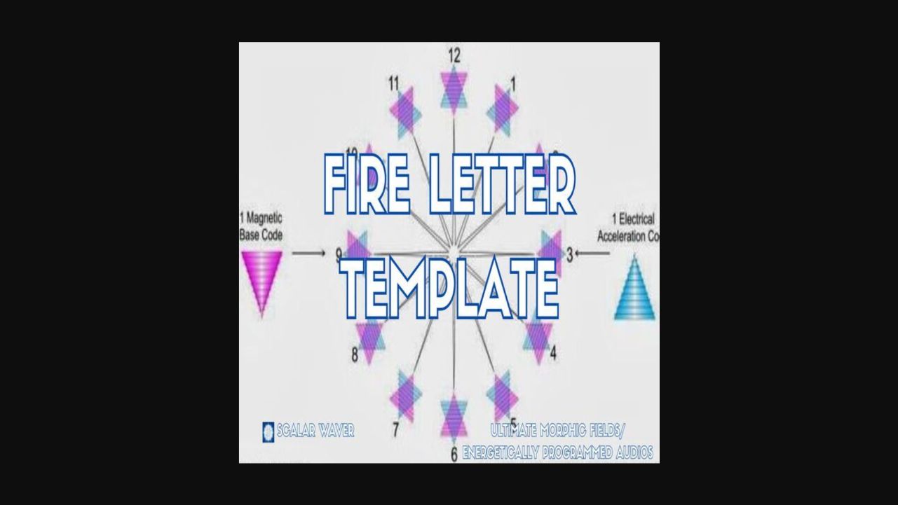 Fire Letter Template +33X (Extremely Amplified Version)