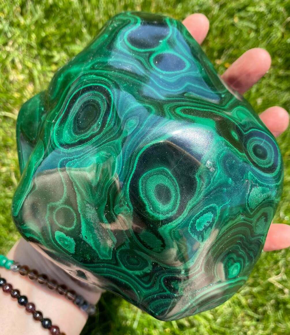 Malachite Crystal Powerful Plus +11x (Extra Strong)