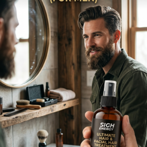 Ultimate Hair & Facial Hair Treatment for Men Powerful Plus +11x (Extra Strong)