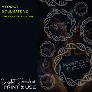 Attract а Soulmate v2 – The Fractal Partner [DM + Audio] — Mandala Only Edition