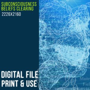 DIGITAL MANDALA: Subconsciousness Beliefs Clearing — Mandala Only Edition