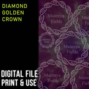Diamond Golden Crown [DM + Audio] — Mandala Only Edition