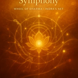 Integral Karmic Symphony — Wheel of Dharma · Indra’s Net