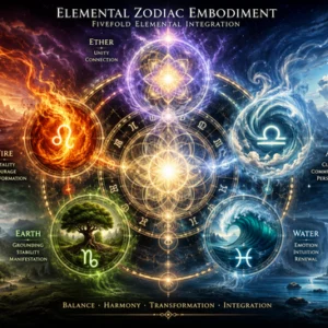 Fivefold Elemental Integration — Elemental Zodiac Embodiment