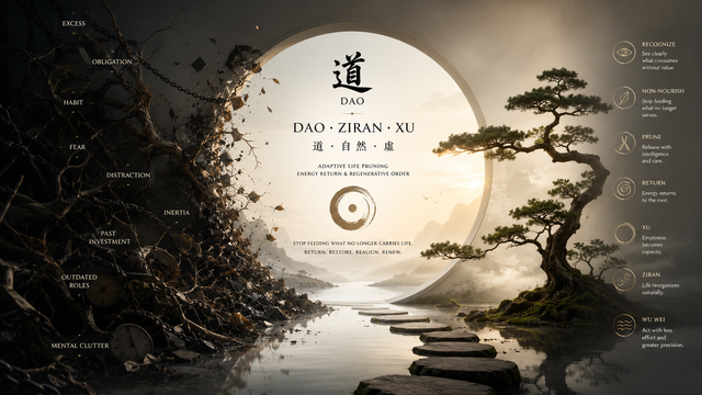 DAO · ZIRAN · XU 道 · 自然 · 虛